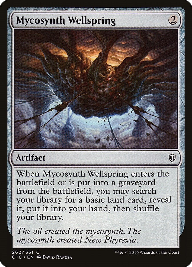 Image for Mycosynth Wellspring (262) (Commander 2016) - Magic: The Gathering