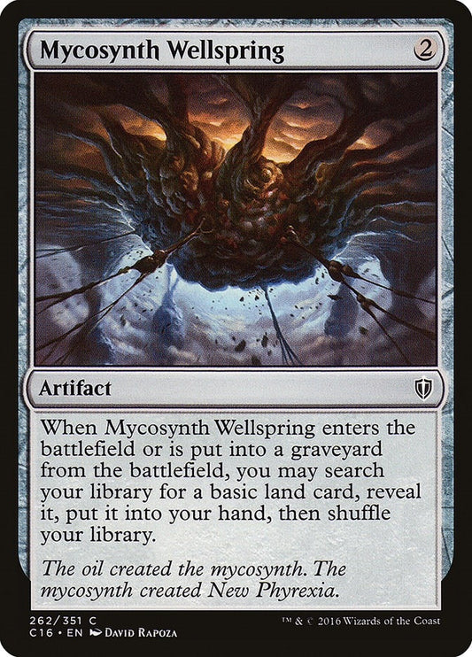 Image for Mycosynth Wellspring (262) (Commander 2016) - Magic: The Gathering