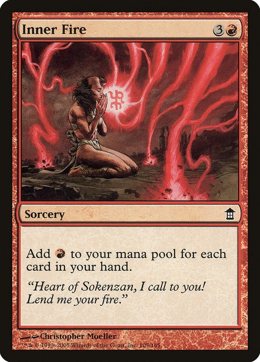 Image for Inner Fire (105) (Saviors of Kamigawa) - Magic: The Gathering