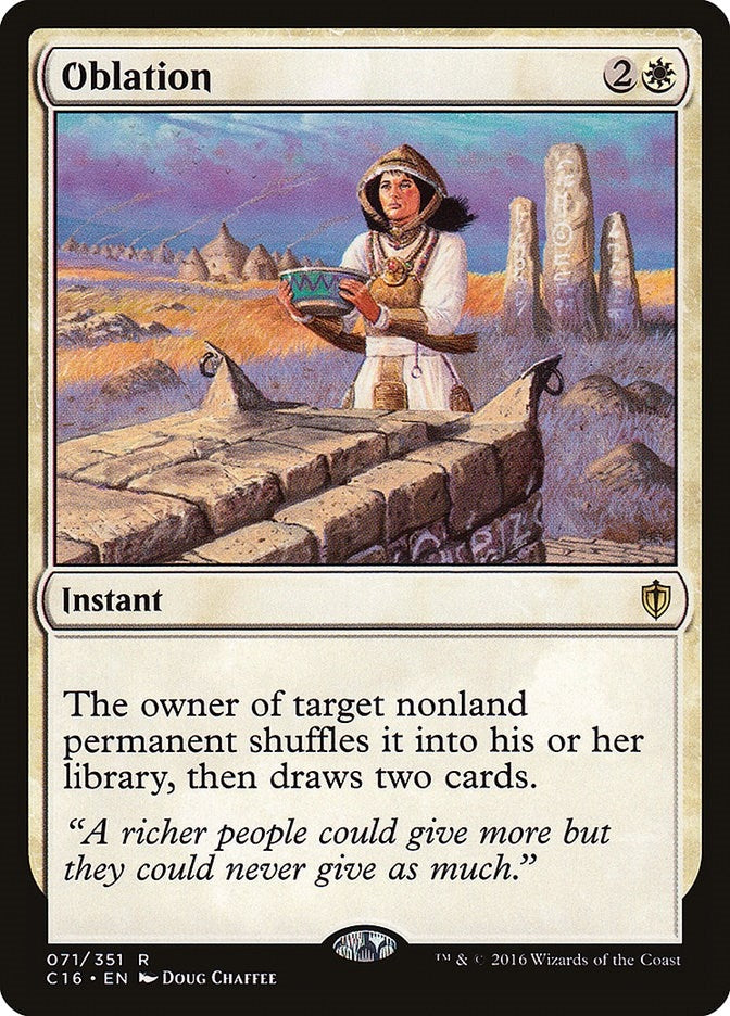 Image for Oblation (71) (Commander 2016) - Magic: The Gathering
