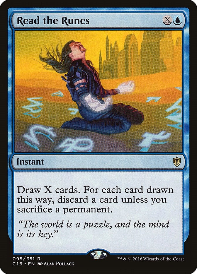 Image for Read the Runes (95) (Commander 2016) - Magic: The Gathering
