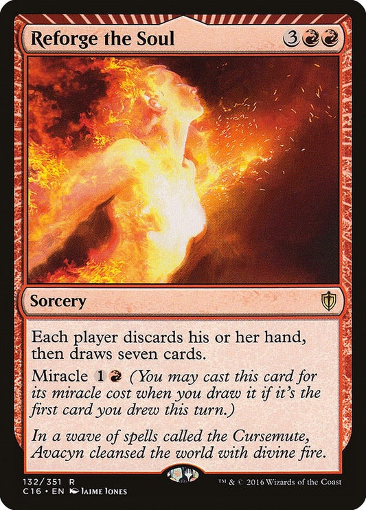 Image for Reforge the Soul (132) (Commander 2016) - Magic: The Gathering