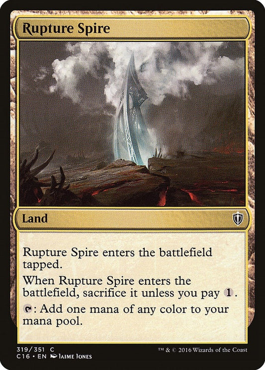 Image for Rupture Spire (319) (Commander 2016) - Magic: The Gathering
