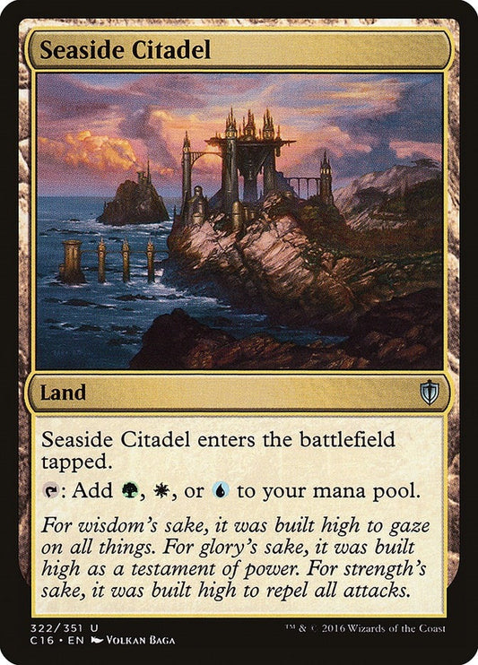 Image for Seaside Citadel (322) (Commander 2016) - Magic: The Gathering