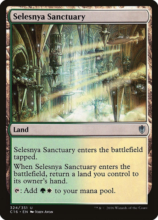 Image for Selesnya Sanctuary (324) (Commander 2016) - Magic: The Gathering