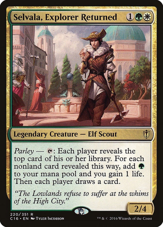 Image for Selvala, Explorer Returned (220) (Commander 2016) - Magic: The Gathering
