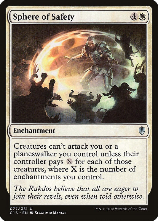 Image for Sphere of Safety (77) (Commander 2016) - Magic: The Gathering