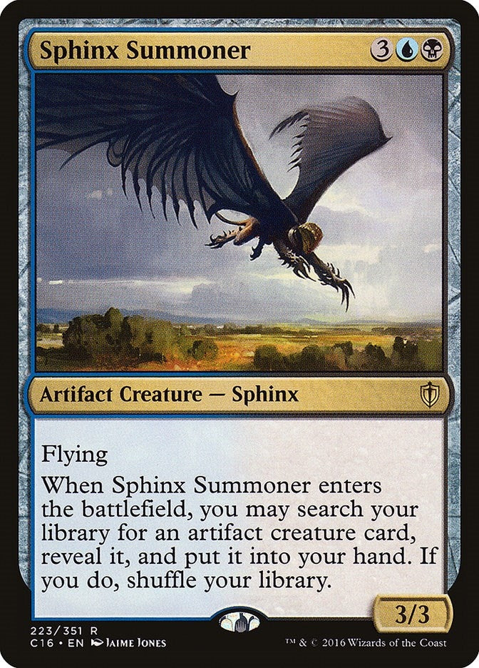 Image for Sphinx Summoner (223) (Commander 2016) - Magic: The Gathering