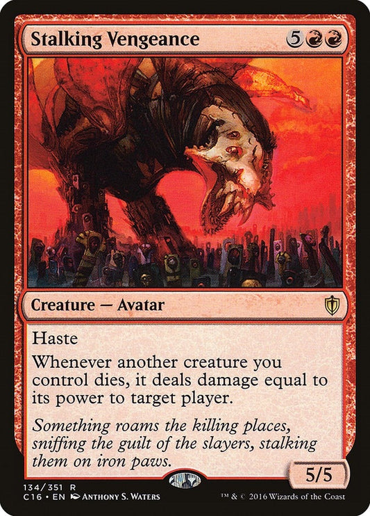 Image for Stalking Vengeance (134) (Commander 2016) - Magic: The Gathering