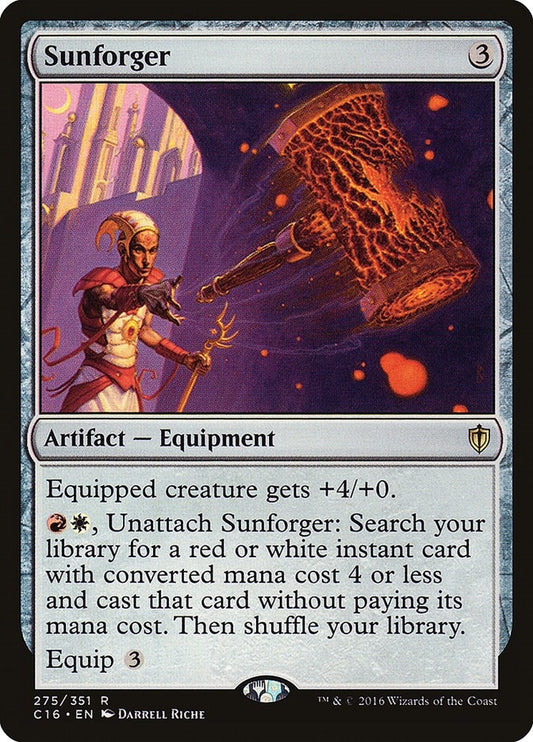 Image for Sunforger (275) (Commander 2016) - Magic: The Gathering