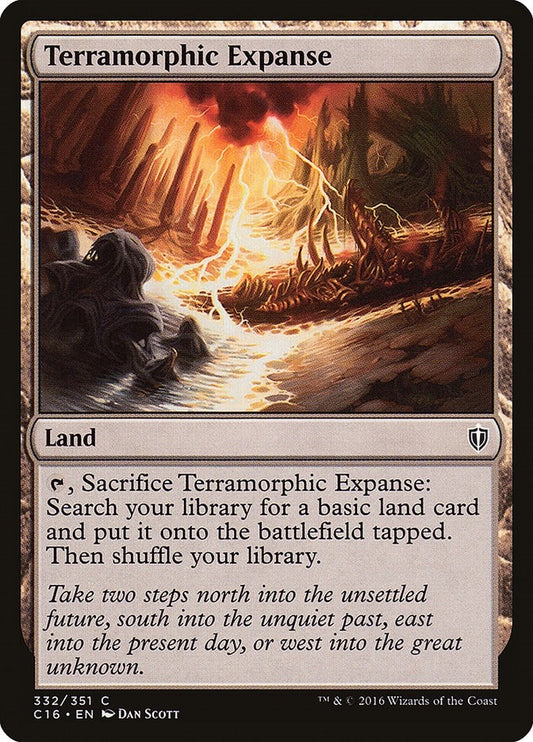 Image for Terramorphic Expanse (332) (Commander 2016) - Magic: The Gathering
