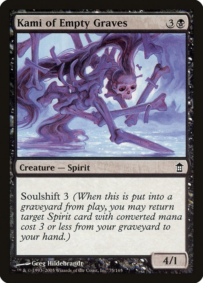 Image for Kami of Empty Graves (75) (Saviors of Kamigawa) - Magic: The Gathering