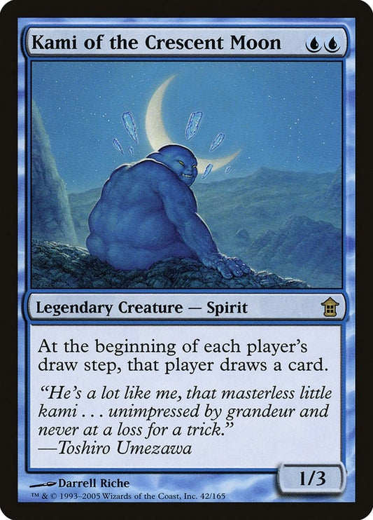 Image for Kami of the Crescent Moon (42) (Saviors of Kamigawa) - Magic: The Gathering