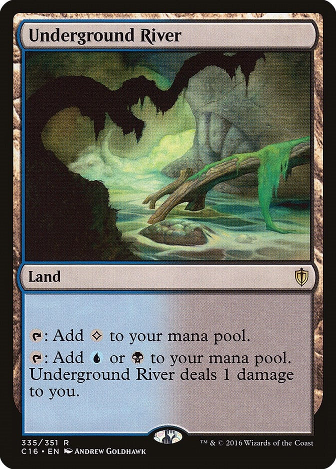 Image for Underground River (335) (Commander 2016) - Magic: The Gathering