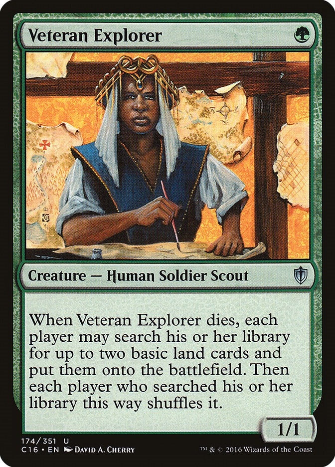 Image for Veteran Explorer (174) (Commander 2016) - Magic: The Gathering