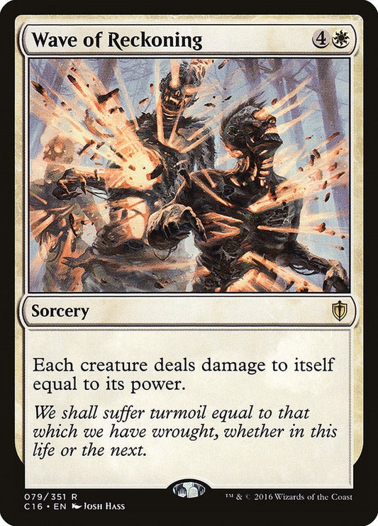 Image for Wave of Reckoning (79) (Commander 2016) - Magic: The Gathering