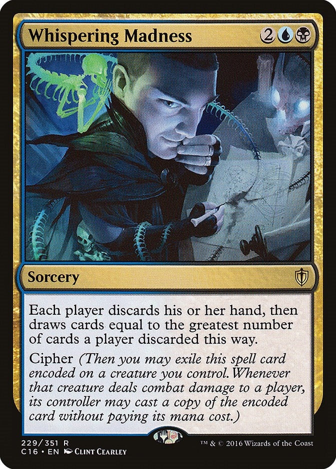 Image for Whispering Madness (229) (Commander 2016) - Magic: The Gathering