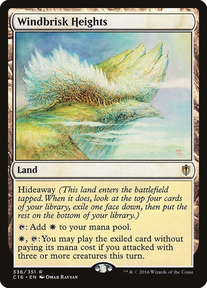Image for Windbrisk Heights (336) (Commander 2016) - Magic: The Gathering