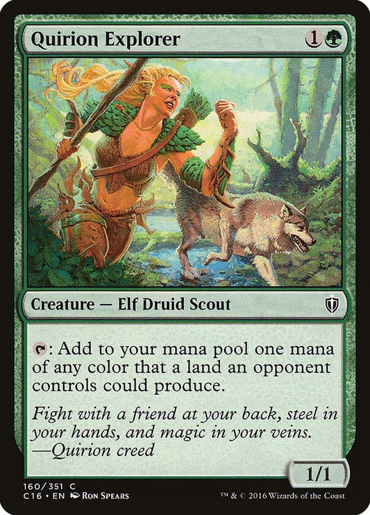 Image for Quirion Explorer (160) (Commander 2016) - Magic: The Gathering