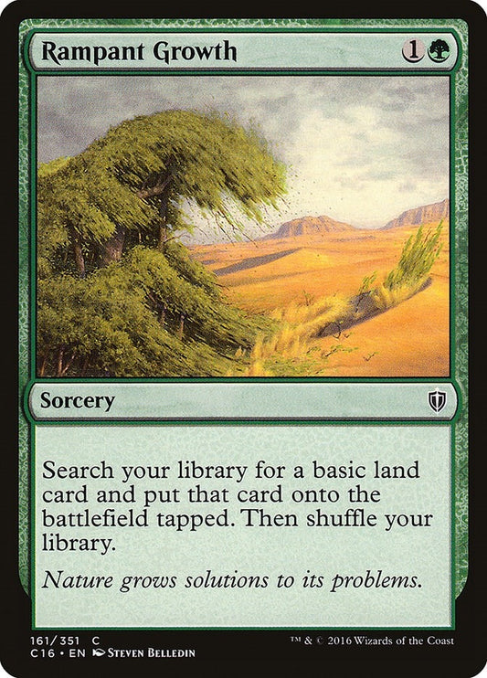 Image for Rampant Growth (161) (Commander 2016) - Magic: The Gathering