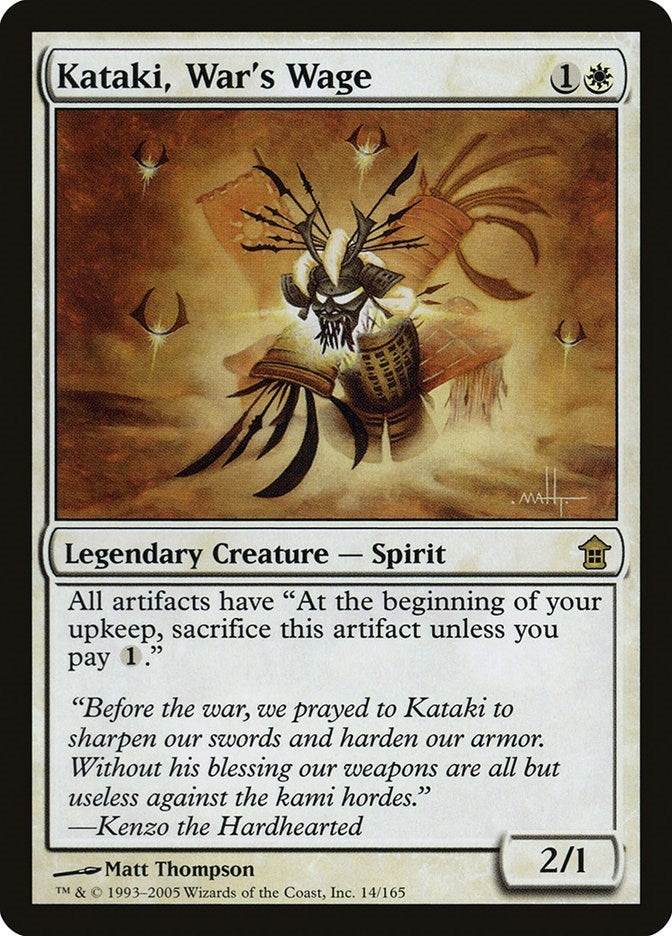 Image for Kataki, War's Wage (14) (Saviors of Kamigawa) - Magic: The Gathering