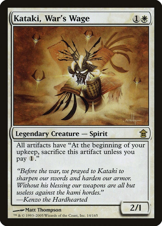Image for Kataki, War's Wage (14) (Saviors of Kamigawa) - Magic: The Gathering