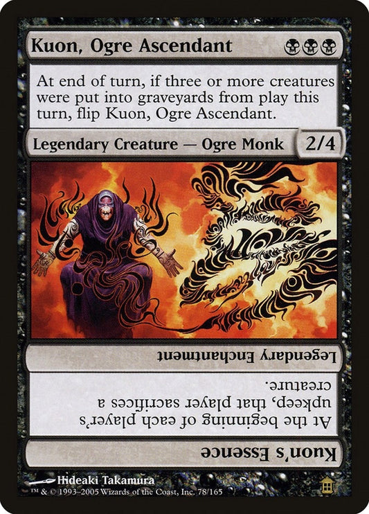 Image for Kuon, Ogre Ascendant (78) (Saviors of Kamigawa) - Magic: The Gathering