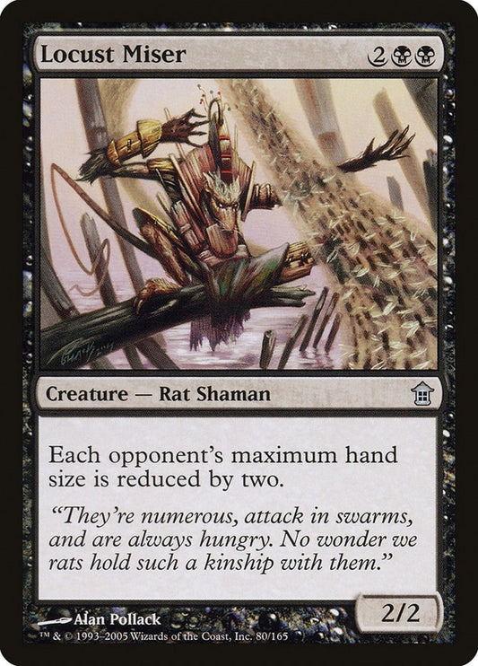 Image for Locust Miser (80) (Saviors of Kamigawa) - Magic: The Gathering