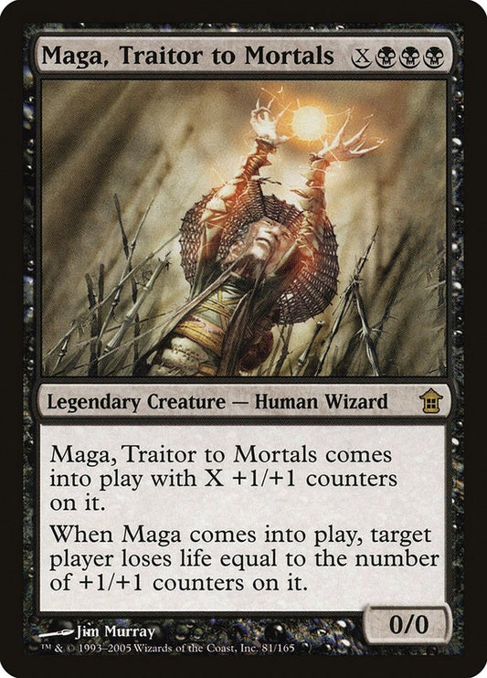 Image for Maga, Traitor to Mortals (81) (Saviors of Kamigawa) - Magic: The Gathering