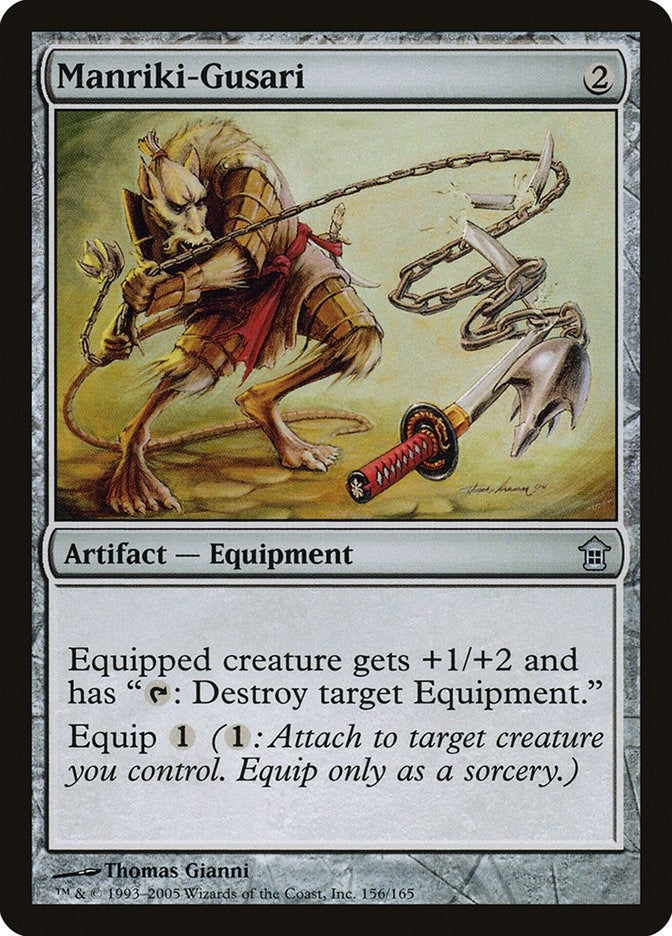 Image for Manriki-Gusari (156) (Saviors of Kamigawa) - Magic: The Gathering