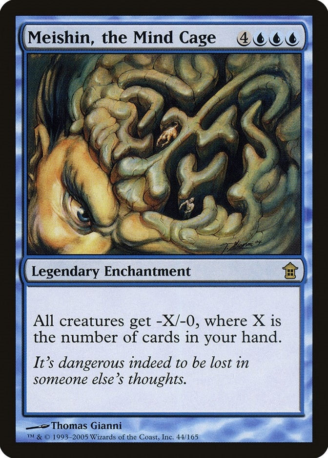 Image for Meishin, the Mind Cage (44) (Saviors of Kamigawa) - Magic: The Gathering
