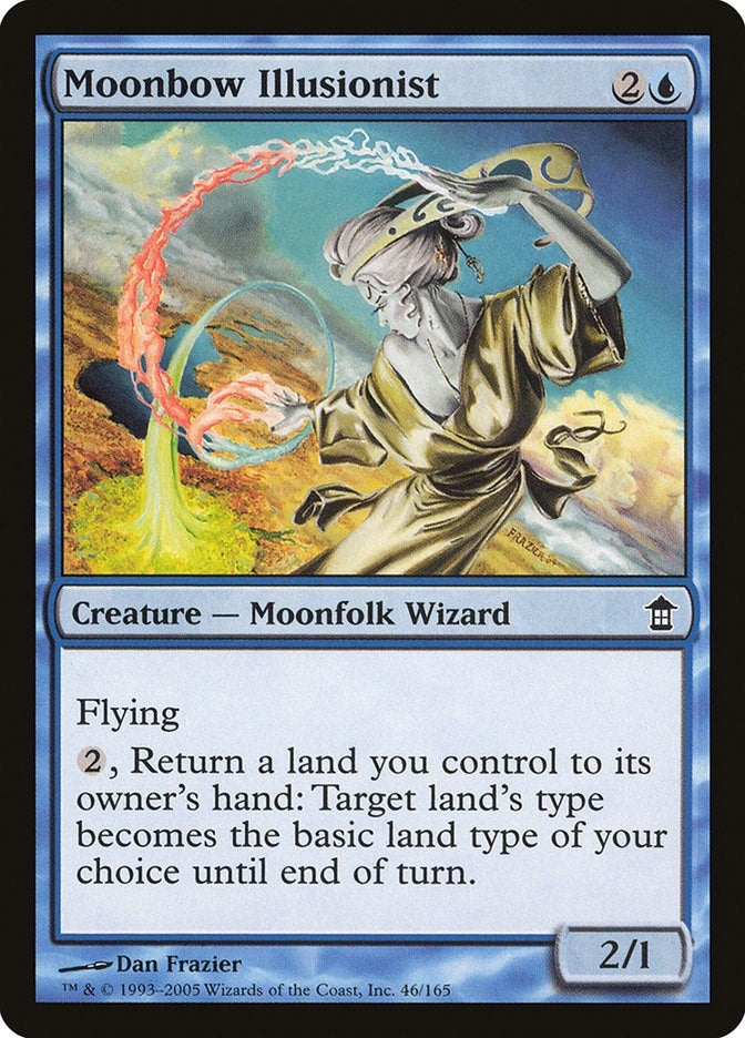 Image for Moonbow Illusionist (46) (Saviors of Kamigawa) - Magic: The Gathering