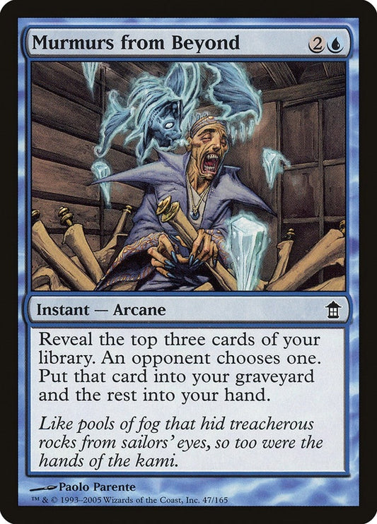 Image for Murmurs from Beyond (47) (Saviors of Kamigawa) - Magic: The Gathering