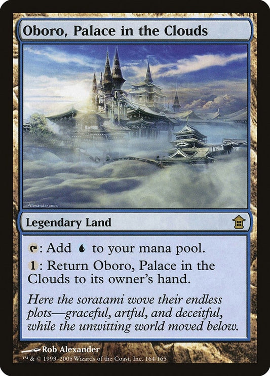 Image for Oboro, Palace in the Clouds (164) (Saviors of Kamigawa) - Magic: The Gathering