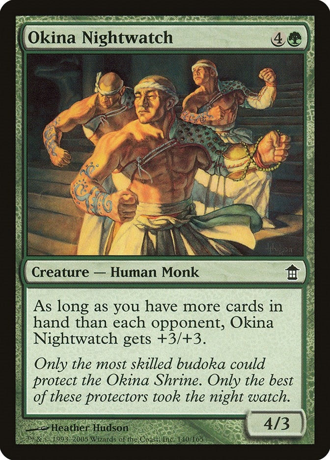 Image for Okina Nightwatch (140) (Saviors of Kamigawa) - Magic: The Gathering