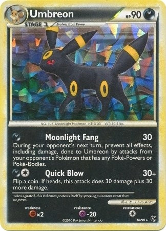 Image for Umbreon - 10/90 (Cracked Ice Holo) (010/090) (Deck Exclusives) - Pokemon