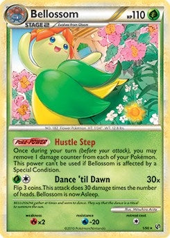 Image for Bellossom - 1/90 (HGSS Undaunted) (001/090) (Deck Exclusives) - Pokemon