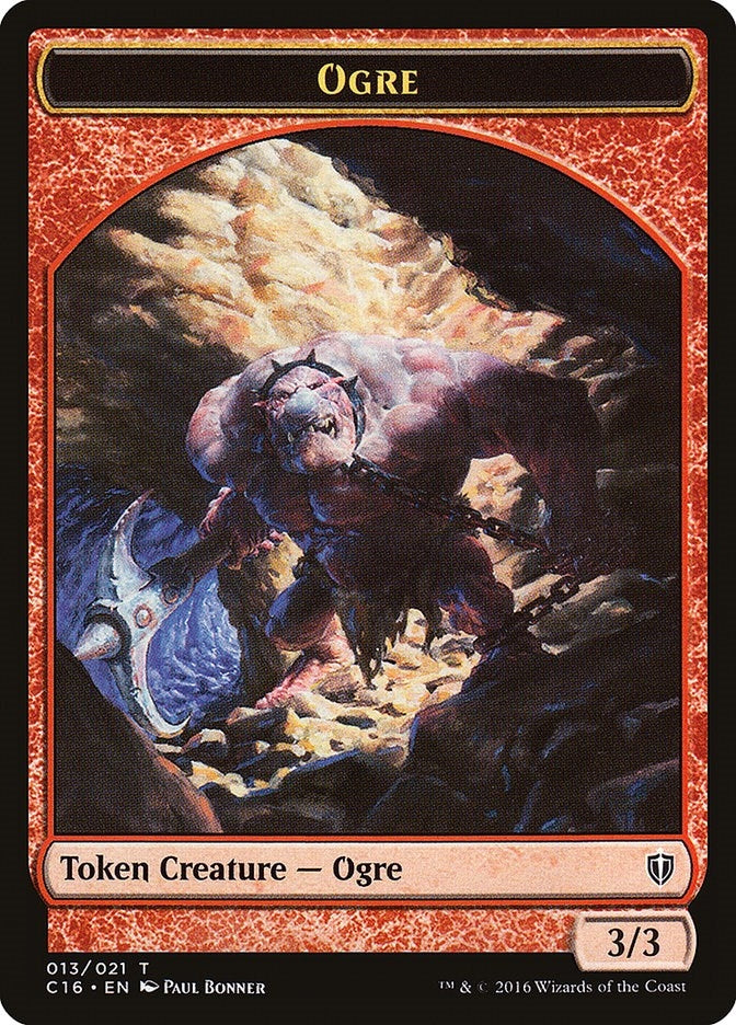Image for Ogre // Bird (007) Double-Sided Token (13 // 7) (Commander 2016) - Magic: The Gathering