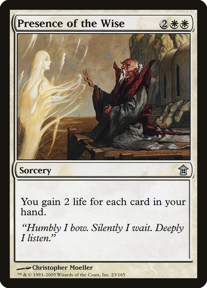 Image for Presence of the Wise (23) (Saviors of Kamigawa) - Magic: The Gathering