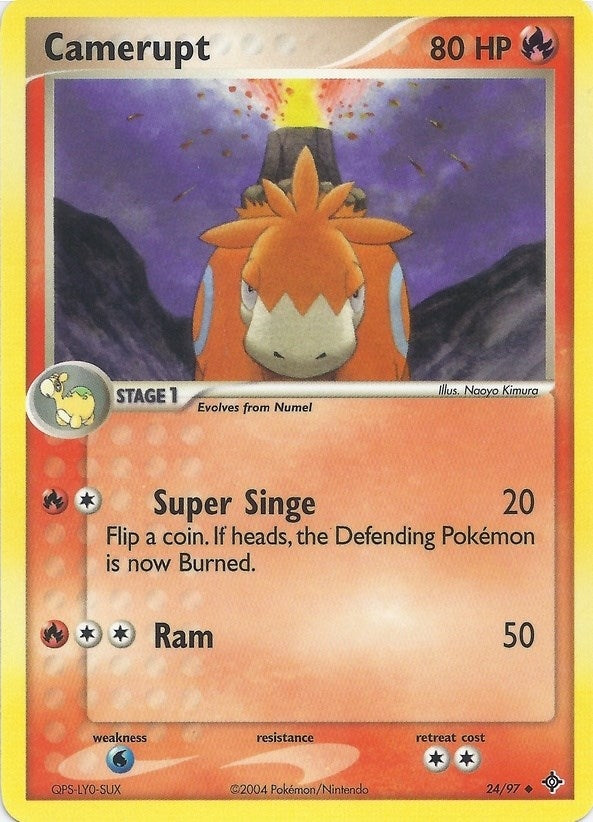 Image for Camerupt (24) (EX Battle Stadium) - Pokemon