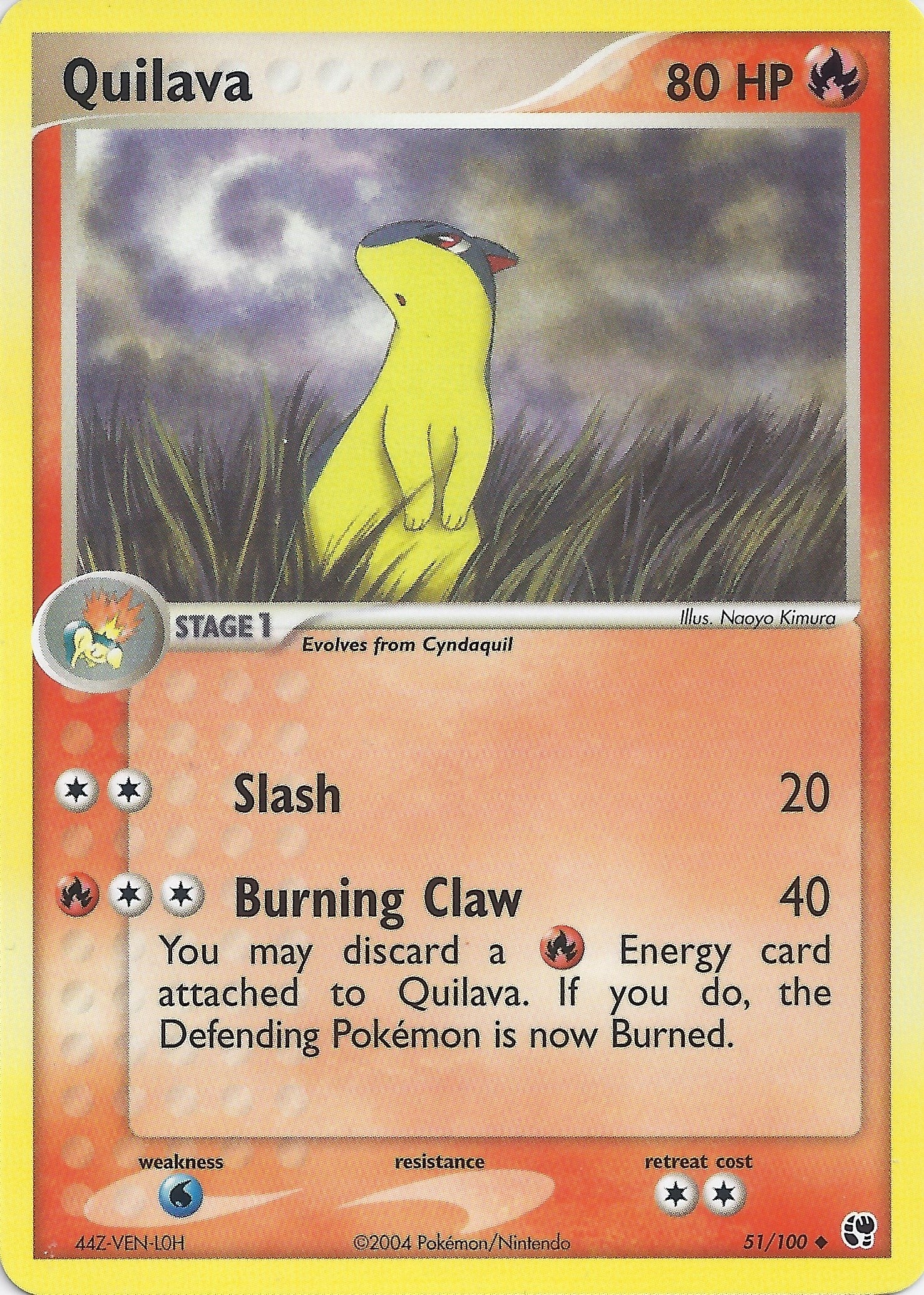 Image for Quilava (51) (EX Battle Stadium) - Pokemon