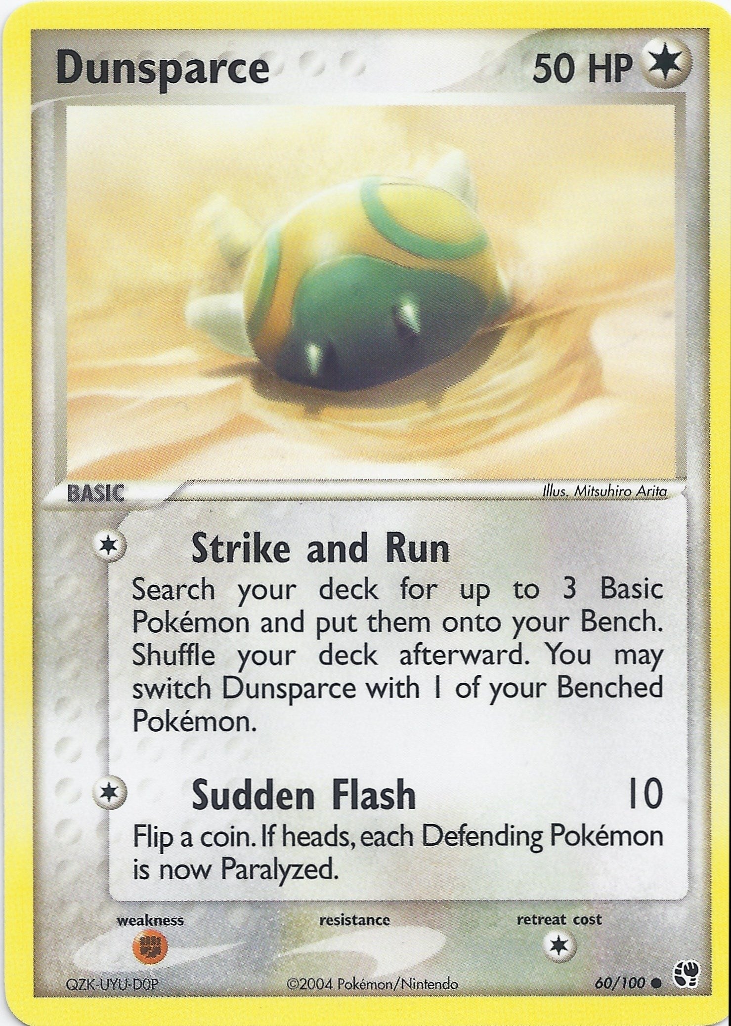Image for Dunsparce (60) (EX Battle Stadium) - Pokemon
