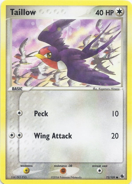 Image for Taillow (72) (EX Battle Stadium) - Pokemon