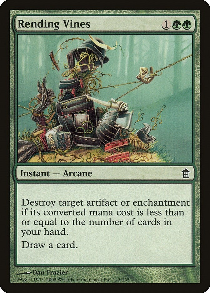 Image for Rending Vines (143) (Saviors of Kamigawa) - Magic: The Gathering