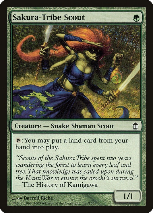 Image for Sakura-Tribe Scout (144) (Saviors of Kamigawa) - Magic: The Gathering