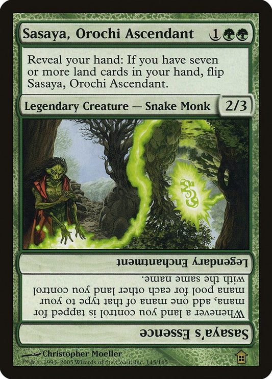 Image for Sasaya, Orochi Ascendant (145) (Saviors of Kamigawa) - Magic: The Gathering