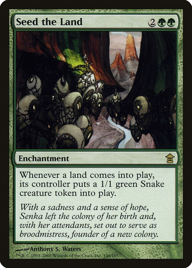 Image for Seed the Land (146) (Saviors of Kamigawa) - Magic: The Gathering