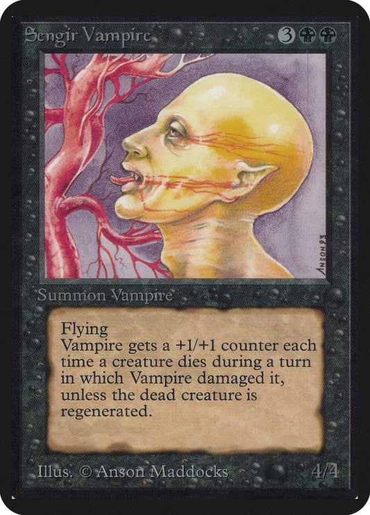 Image for Sengir Vampire (Alpha Edition) - Magic: The Gathering