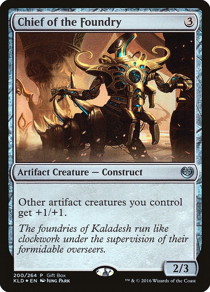 Image for Chief of the Foundry (200) (Gift Boxes and Promos) - Magic: The Gathering