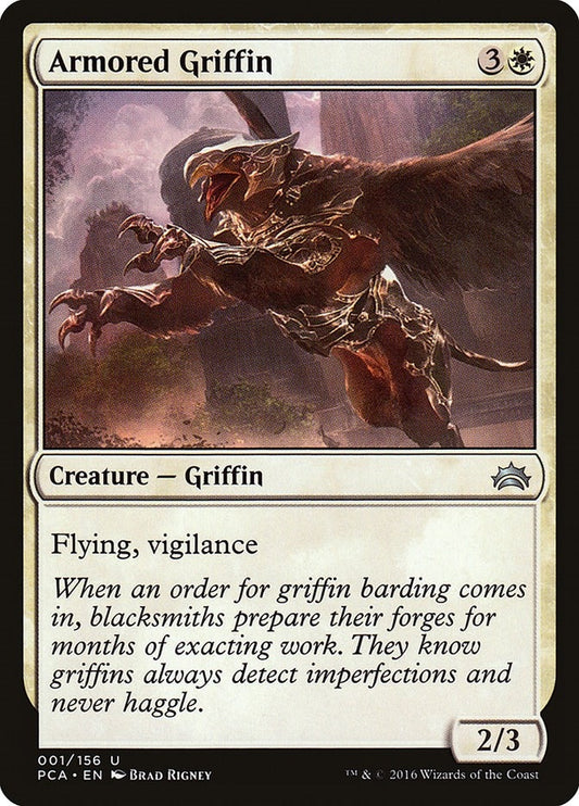 Image for Armored Griffin (1) (Planechase Anthology) - Magic: The Gathering